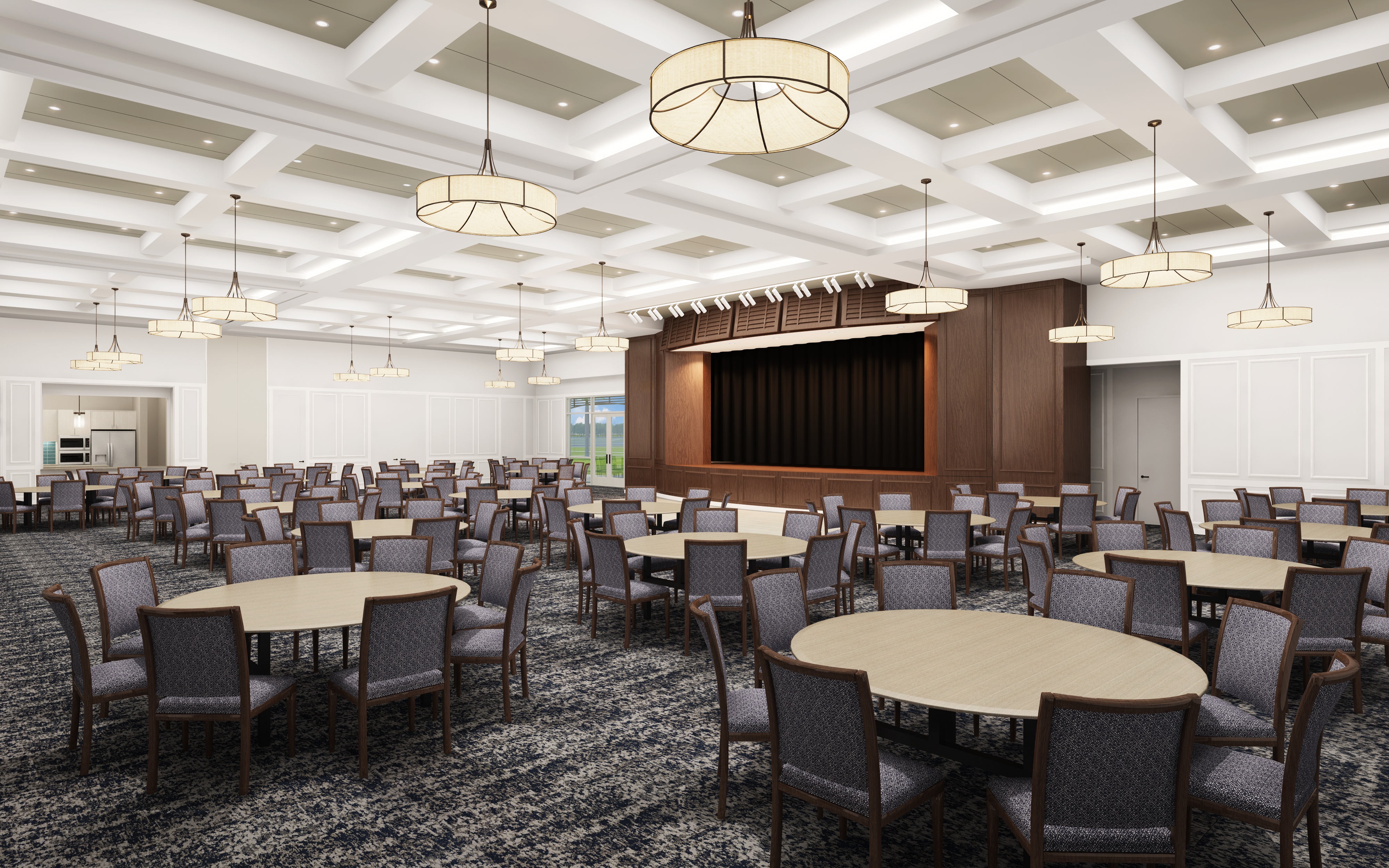Del Webb Sunbridge Interior Ballroom